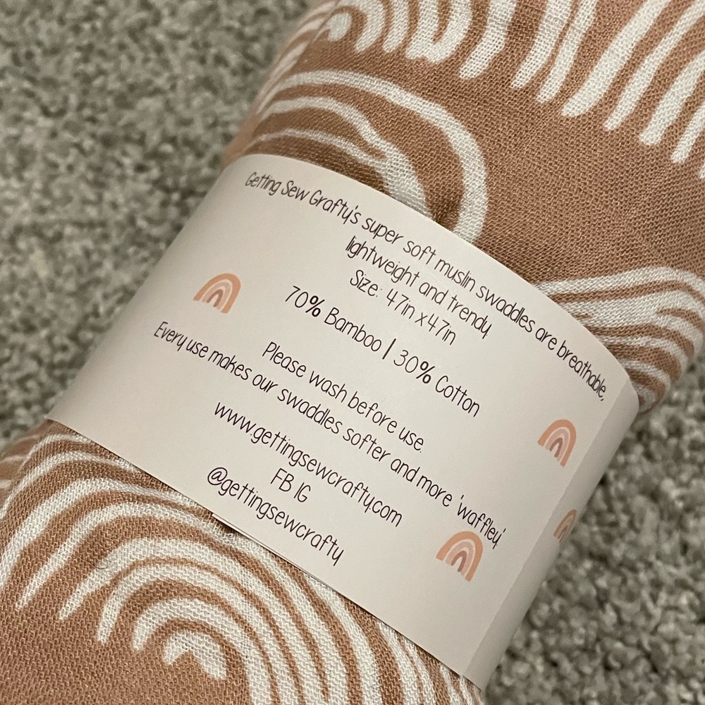 Muslin Swaddle Blanket - Picture 2 of 2